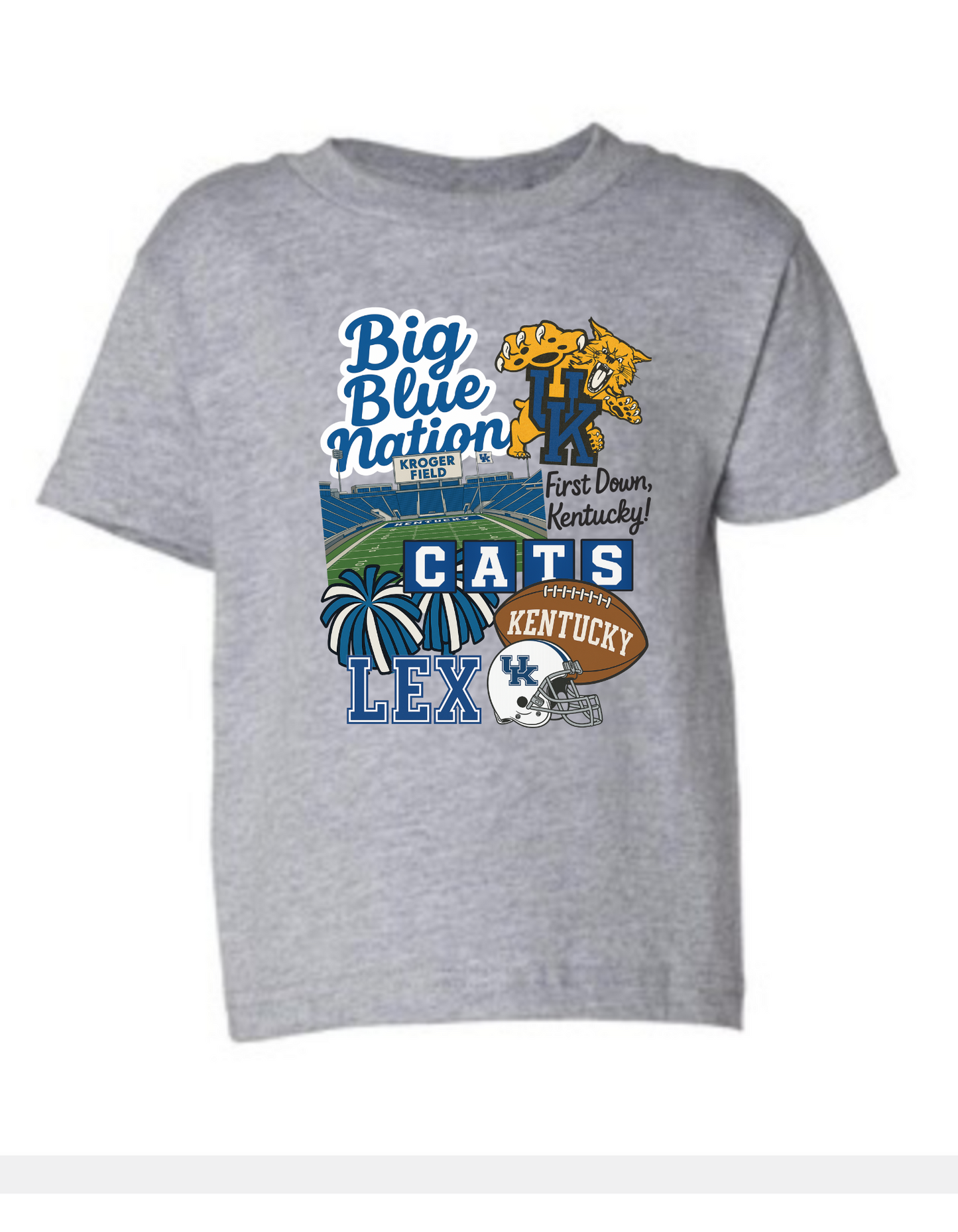 TODDLER Big Blue Nation Collage (Rabbit Skins Tees)