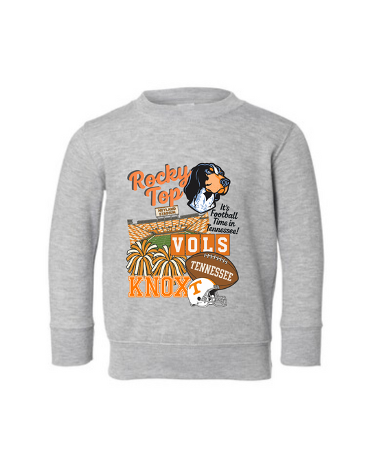 TODDLER Rocky Top Collage Crew (Rabbit Skins)