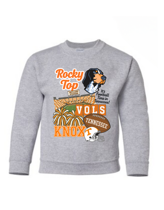 YOUTH Rocky Top Collage Crew (Gildan)