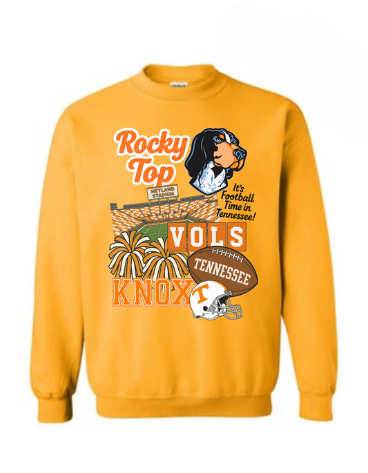 ADULT Rocky Top Collage Crew